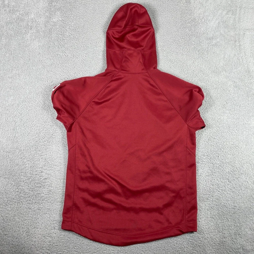 Oklahoma Sooners Jordan Hoodie Mens Medium Red OU Pullover Sweatshirt